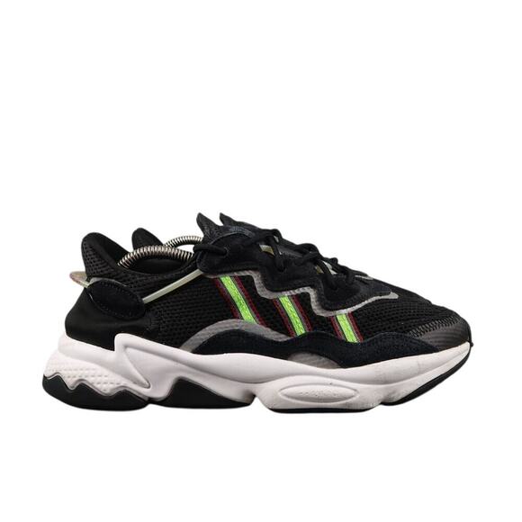 Adidas Shoes Mens 8 Sneakers Ozweego Casual Lifestyle Runner Black Green Active main image 5